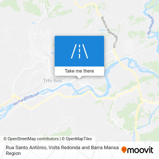 Rua Santo Antônio map