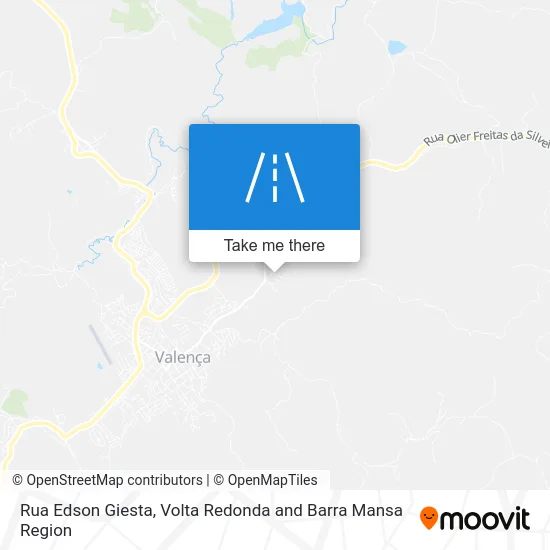 Rua Edson Giesta map
