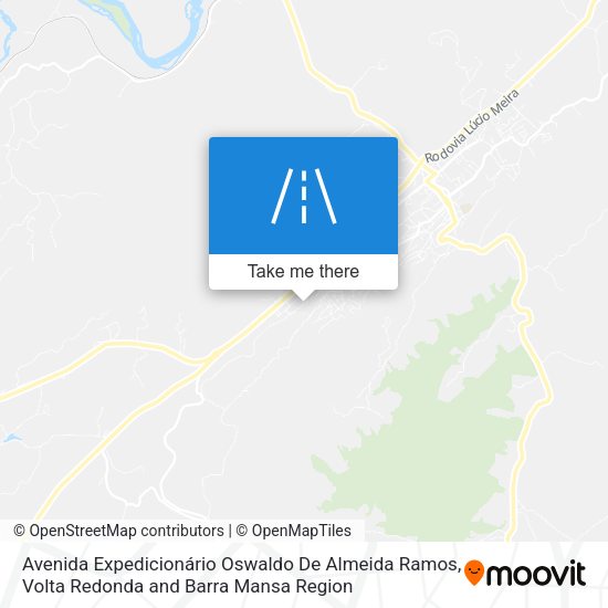 Avenida Expedicionário Oswaldo De Almeida Ramos map