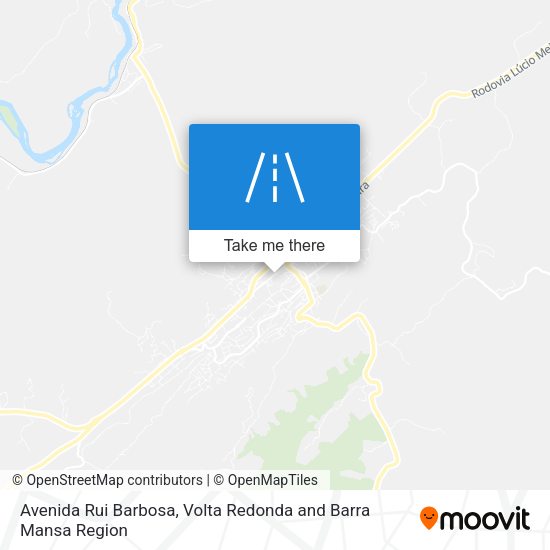 Avenida Rui Barbosa map