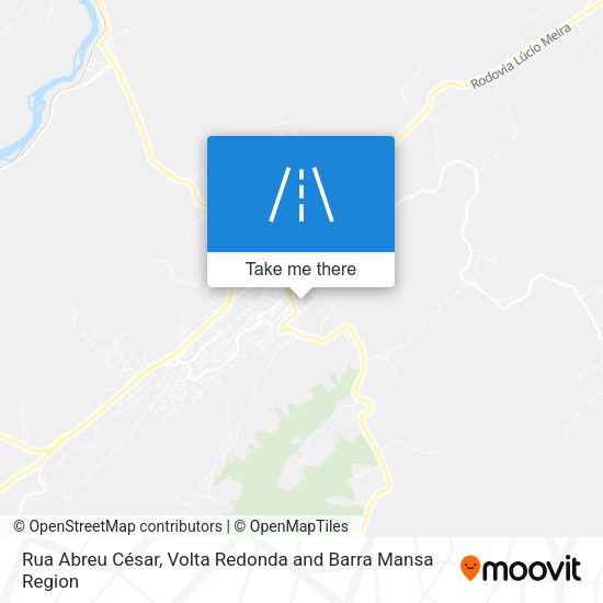 Rua Abreu César map