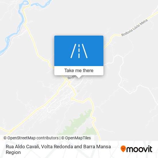 Rua Aldo Cavali map