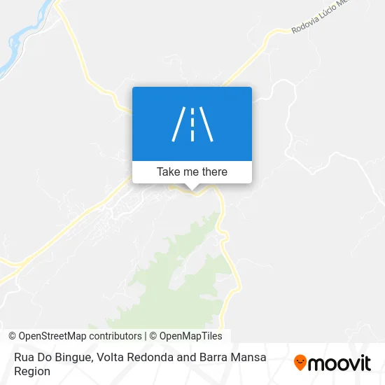 Rua Do Bingue map