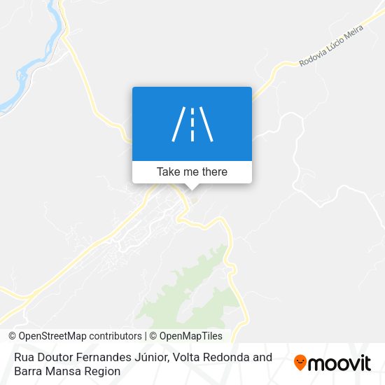 Rua Doutor Fernandes Júnior map