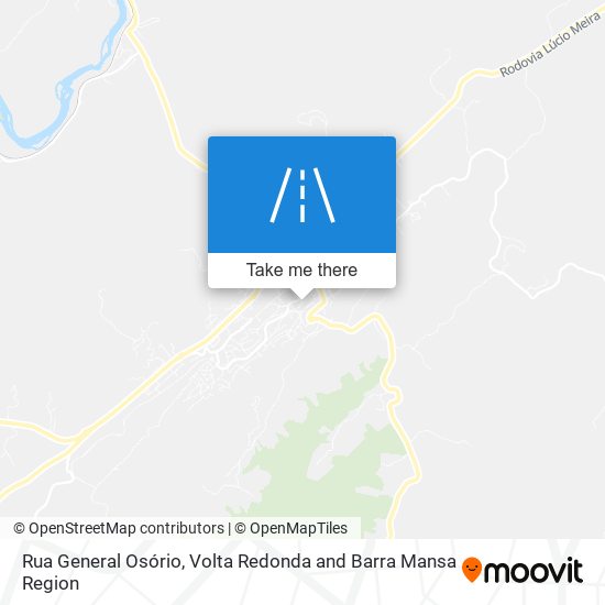 Rua General Osório map