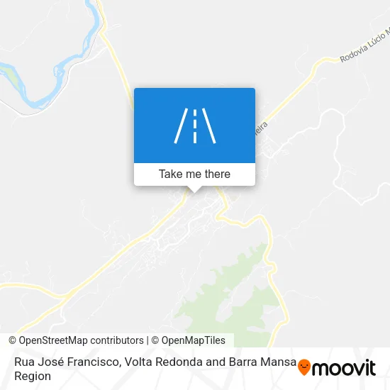 Rua José Francisco map