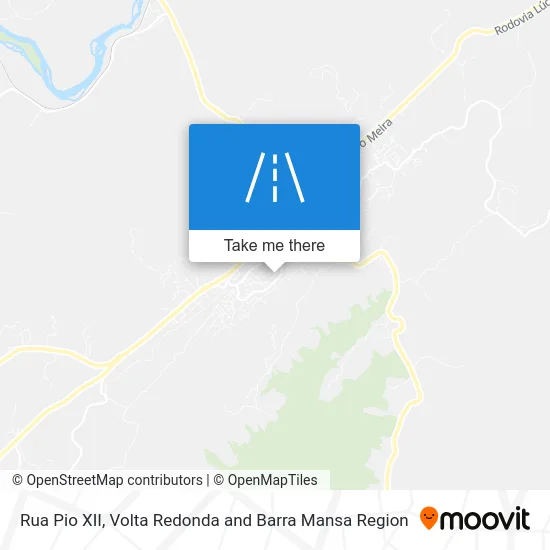 Rua Pio XII map