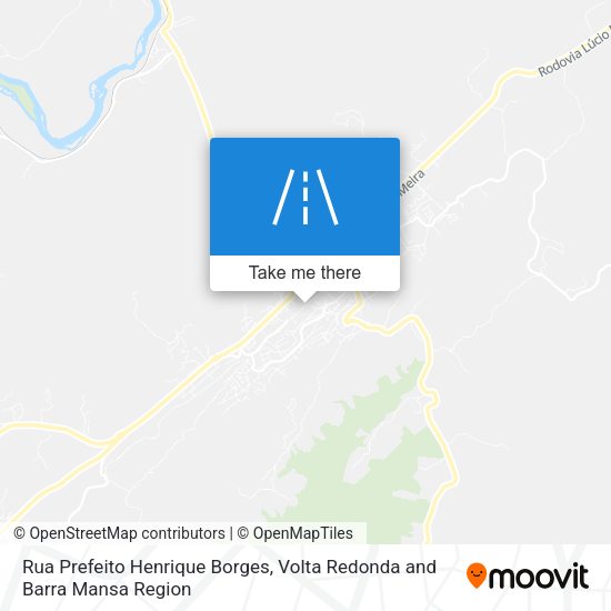 Rua Prefeito Henrique Borges map