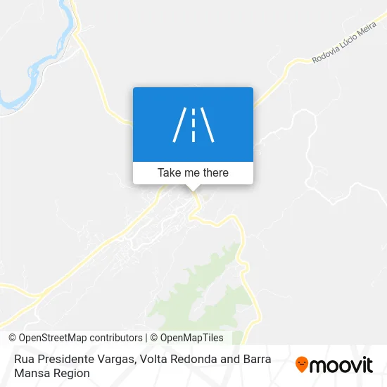 Rua Presidente Vargas map