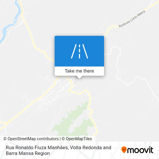 Rua Ronaldo Fiuza Manhães map