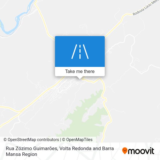 Rua Zózimo Guimarões map