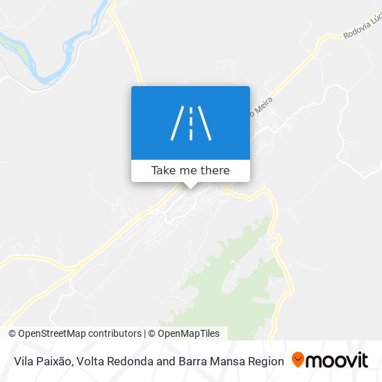 Vila Paixão map