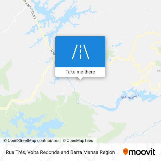 Rua Três map