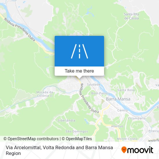 Via Arcelomittal map