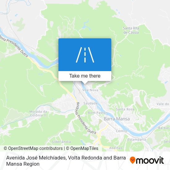 Avenida José Melchíades map