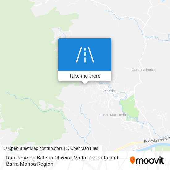 Rua José De Batista Oliveira map
