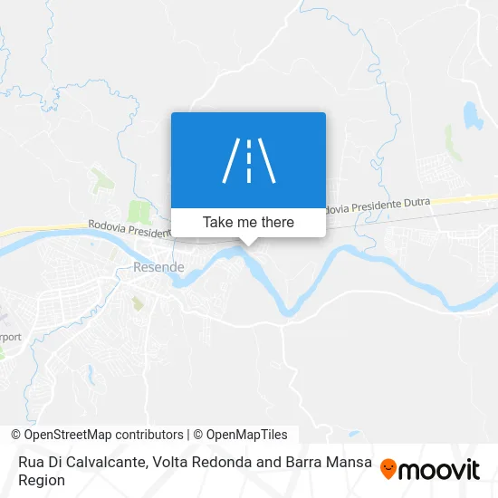 Rua Di Calvalcante map