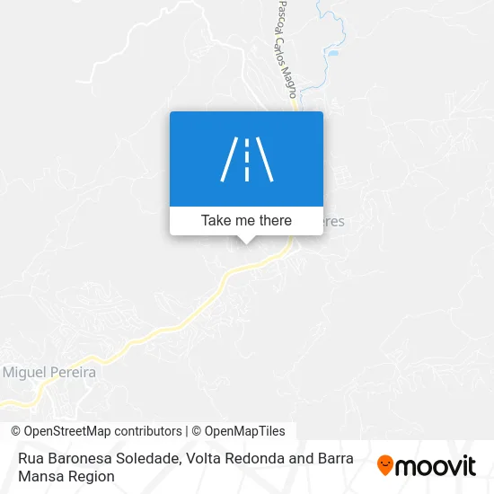 Rua Baronesa Soledade map