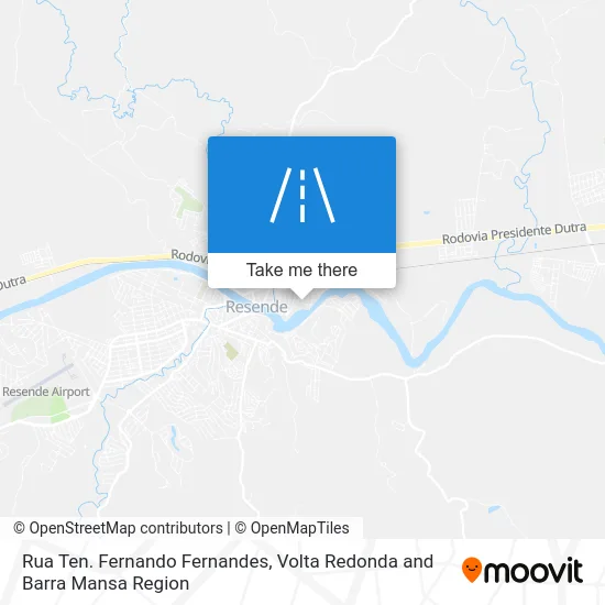 Rua Ten. Fernando Fernandes map