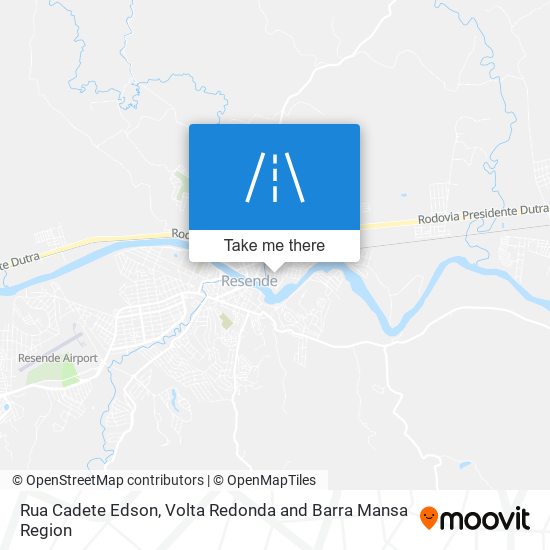 Rua Cadete Edson map