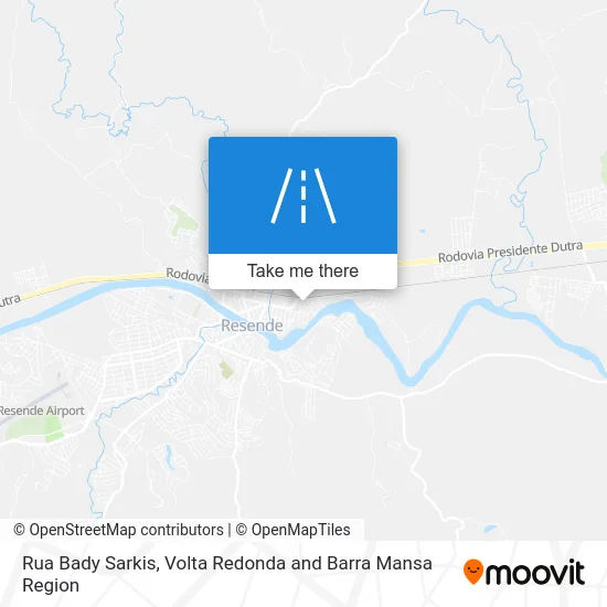 Rua Bady Sarkis map