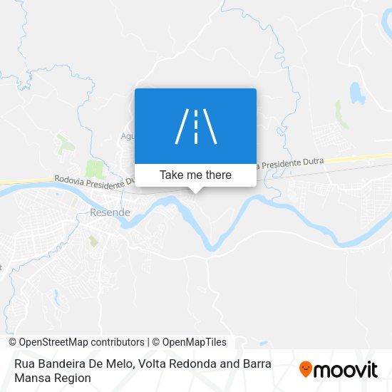 Rua Bandeira De Melo map