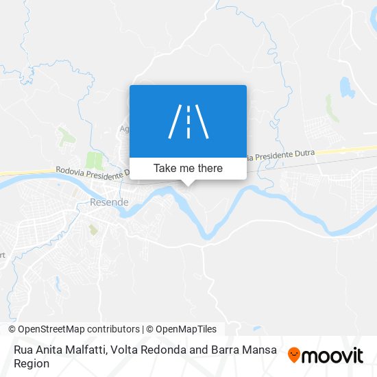 Rua Anita Malfatti map