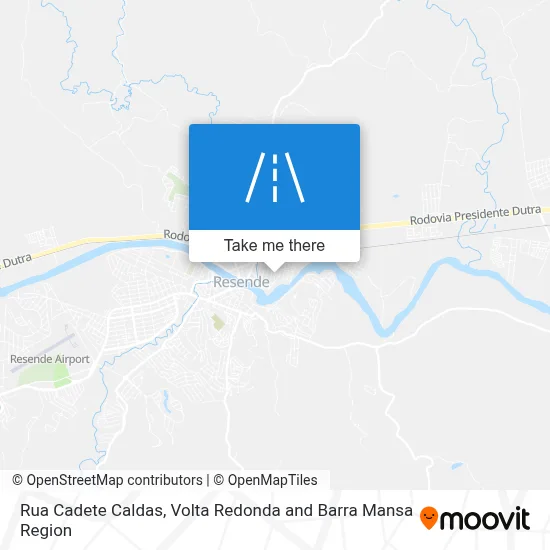 Rua Cadete Caldas map