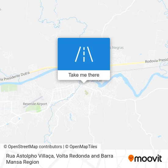Rua Astolpho Villaça map