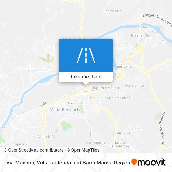 Via Máximo map