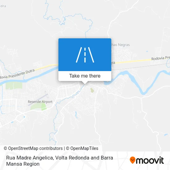 Rua Madre Angelica map