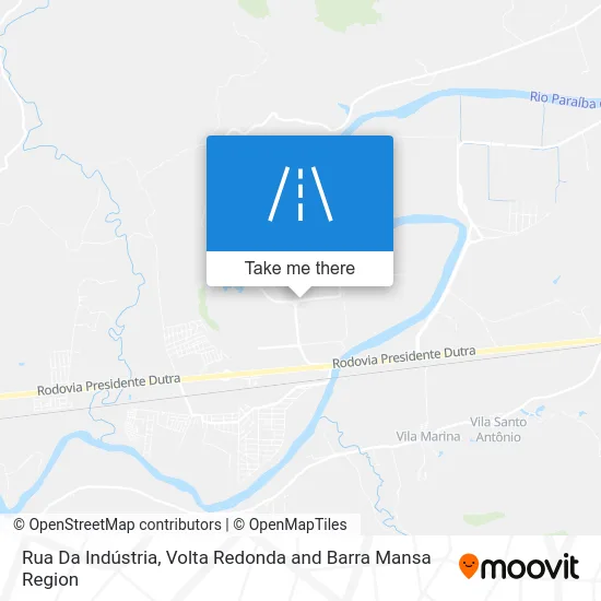 Rua Da Indústria map