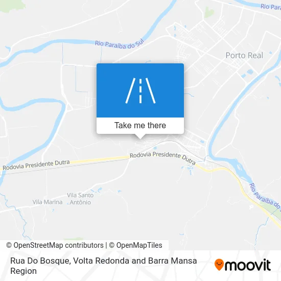 Rua Do Bosque map
