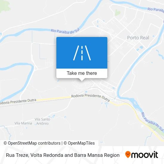 Rua Treze map