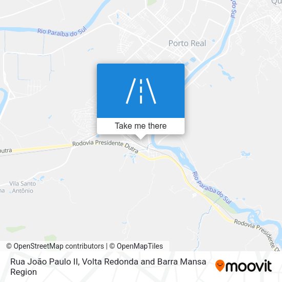 Rua João Paulo II map
