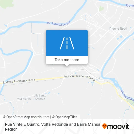 Rua Vinte E Quatro map
