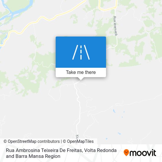 Rua Ambrosina Teixeira De Freitas map