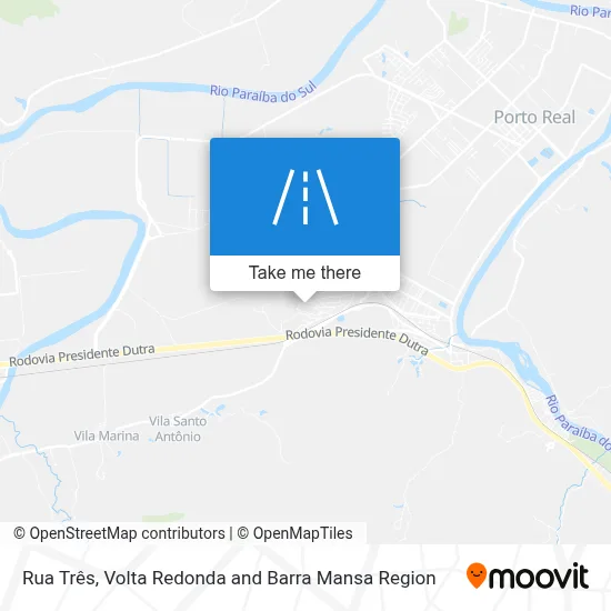 Rua Três map