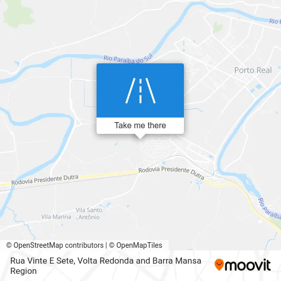 Rua Vinte E Sete map