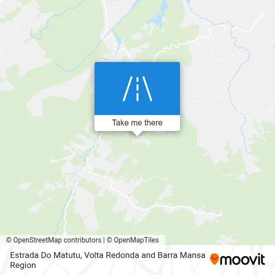 Estrada Do Matutu map