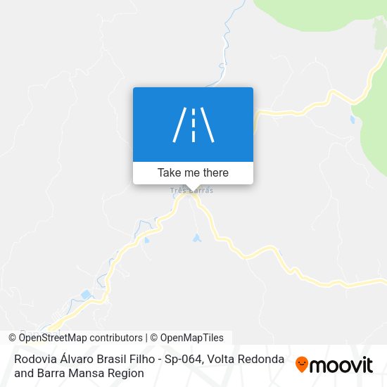 Rodovia Álvaro Brasil Filho - Sp-064 map