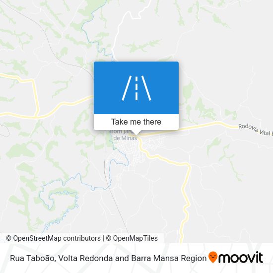 Rua Taboão map