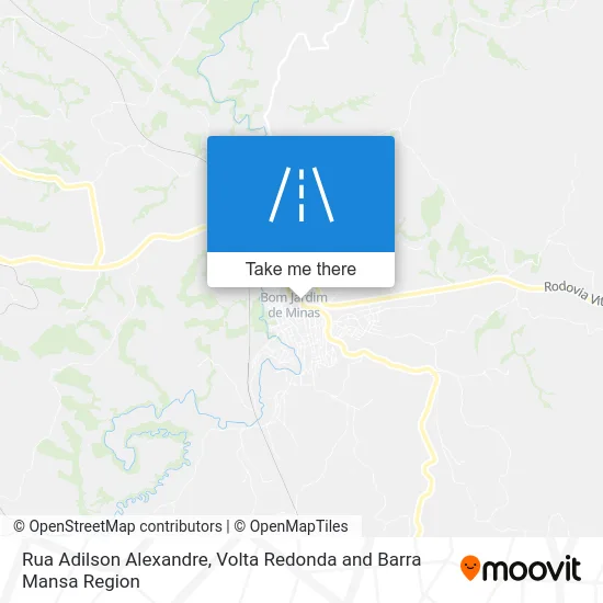 Rua Adilson Alexandre map