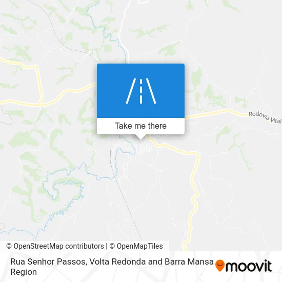 Rua Senhor Passos map