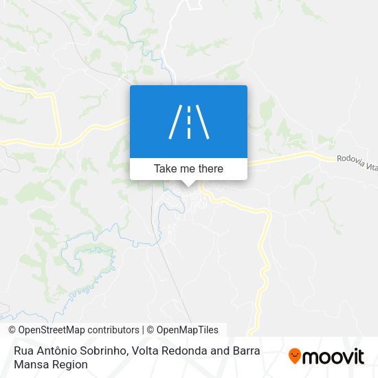 Rua Antônio Sobrinho map