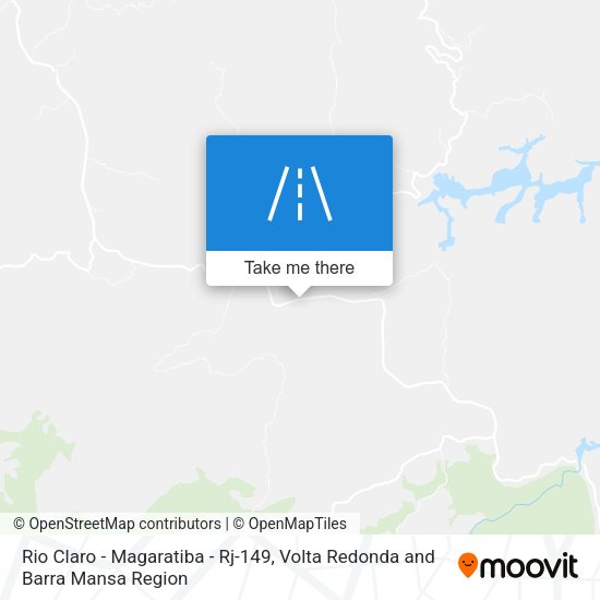 Rio Claro - Magaratiba - Rj-149 map