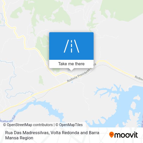 Rua Das Madressilvas map