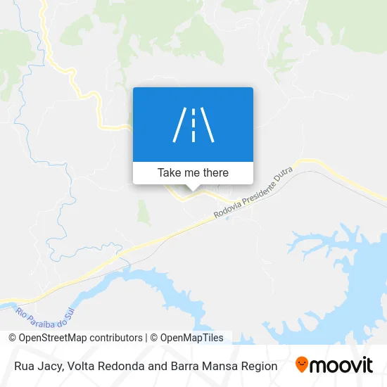 Rua Jacy map