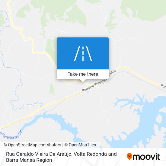 Rua Geraldo Vieira De Araújo map