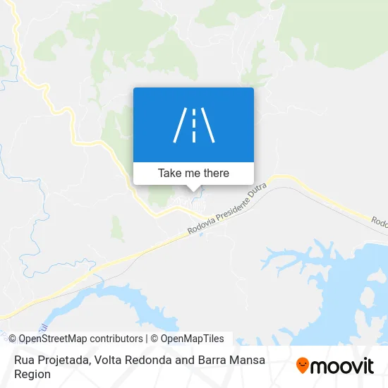 Rua Projetada map